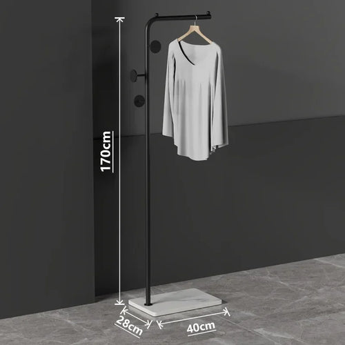 porte-vêtements nordique léger et moderne pour rangement élégant