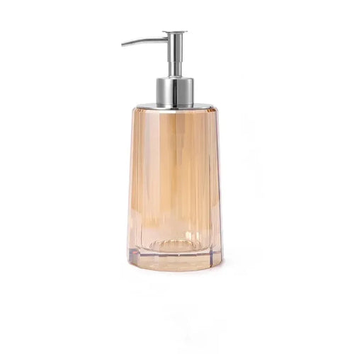 distributeur de savon liquide en cristal transparent pour salle de bain - vue 18 sur 20