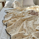 plaid coton crepe leger ete motifs carreaux enfants