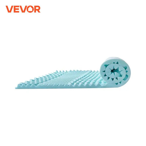 VEVOR Mattress Topper Queen Size 2" / 3" Thickness Soft Memory Foam Mattress Pad, Cooling Gel Infusion Comfy Support for Any Bed - vue 2 sur 8