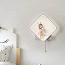 Nordic minimalist modern astronaut wall light