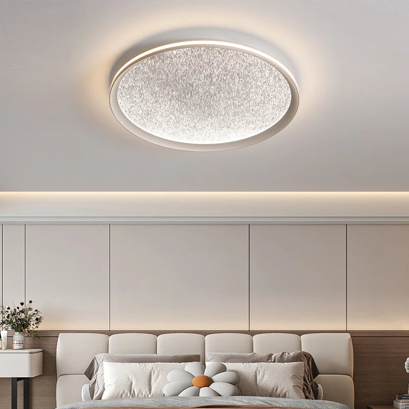 plafonnier moderne en forme de nuage étoilé style nordique luxueux - vue 4 sur 18