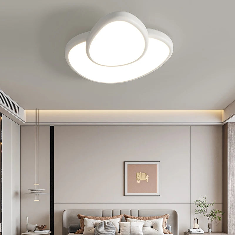 Modern minimalist nordic LED chandelier - vue 5 sur 10
