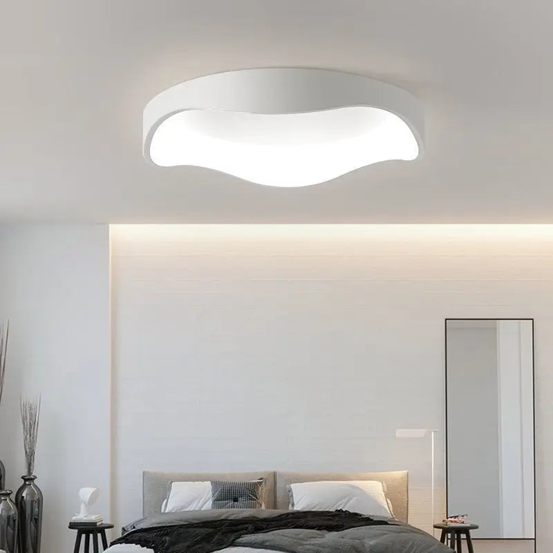 plafonnier led nuages acryliques éclairage intérieur moderne réglable - vue 2 sur 15