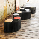 Creative and Environmentally Friendly Folding Retractable Low Stool, Fashionable Bench, Home and Restaurant, Paper Folding Chair