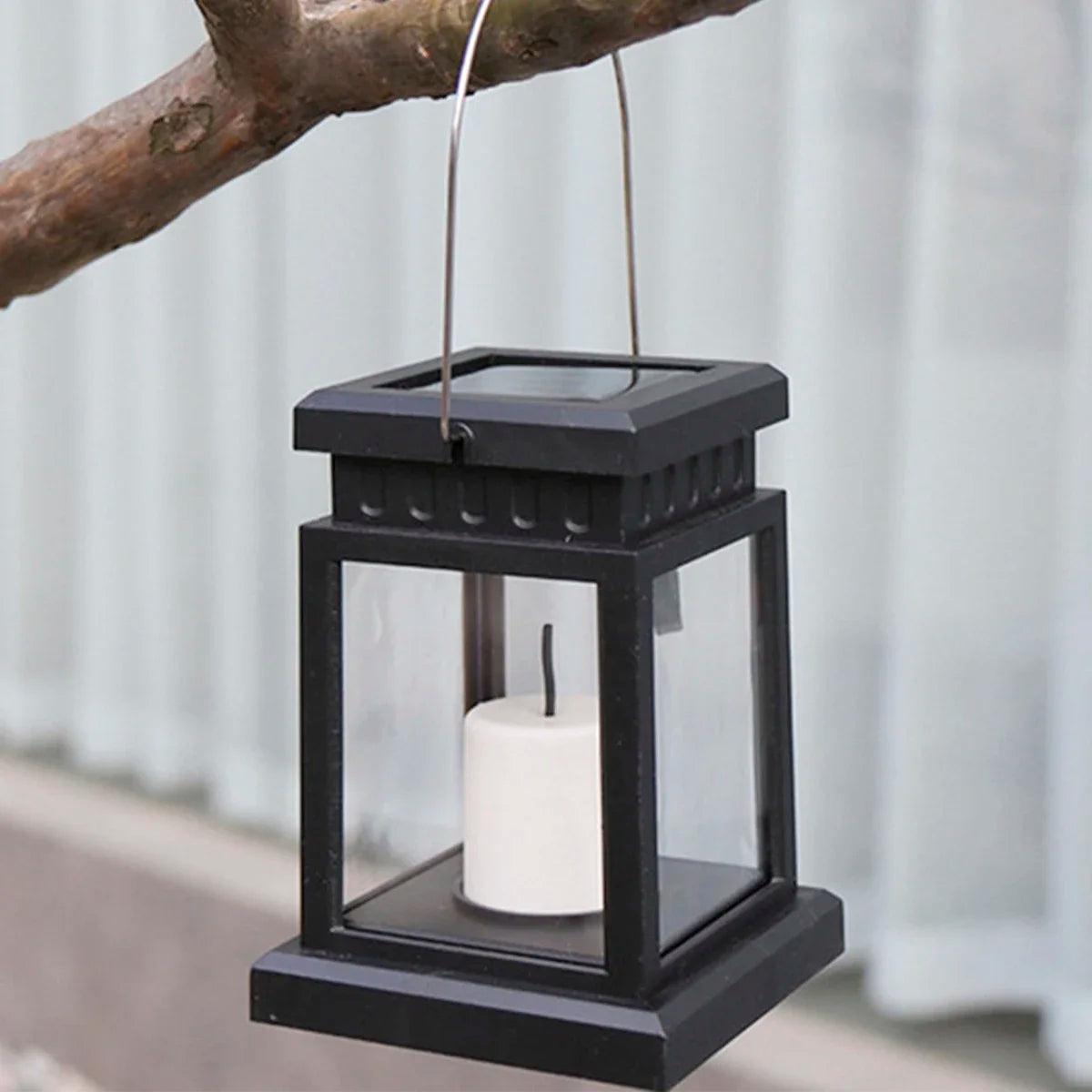 lanterne solaire led pour jardin décoration extérieure festive - vue 7 sur 6