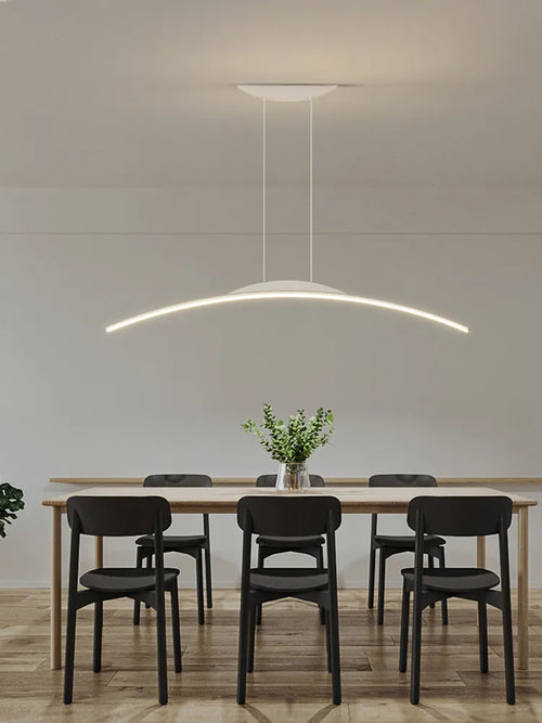 lustre nordique moderne éclairage suspendu simple bureau cafétéria bar - vue 4 sur 8