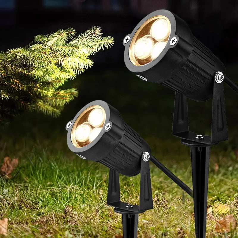 lampe de jardin led étanche pour éclairage extérieur décoratif - vue 3 sur 8