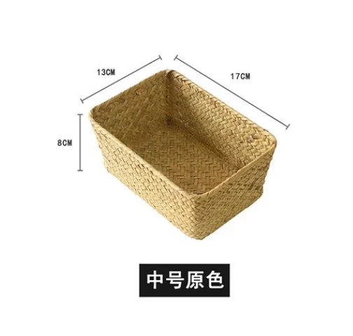 panier de rangement en osier pour cuisine et pique-nique - vue 12 sur 12