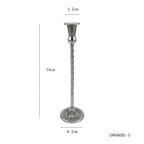 lustre en métal à tête unique pour mariages et dîners romantiques