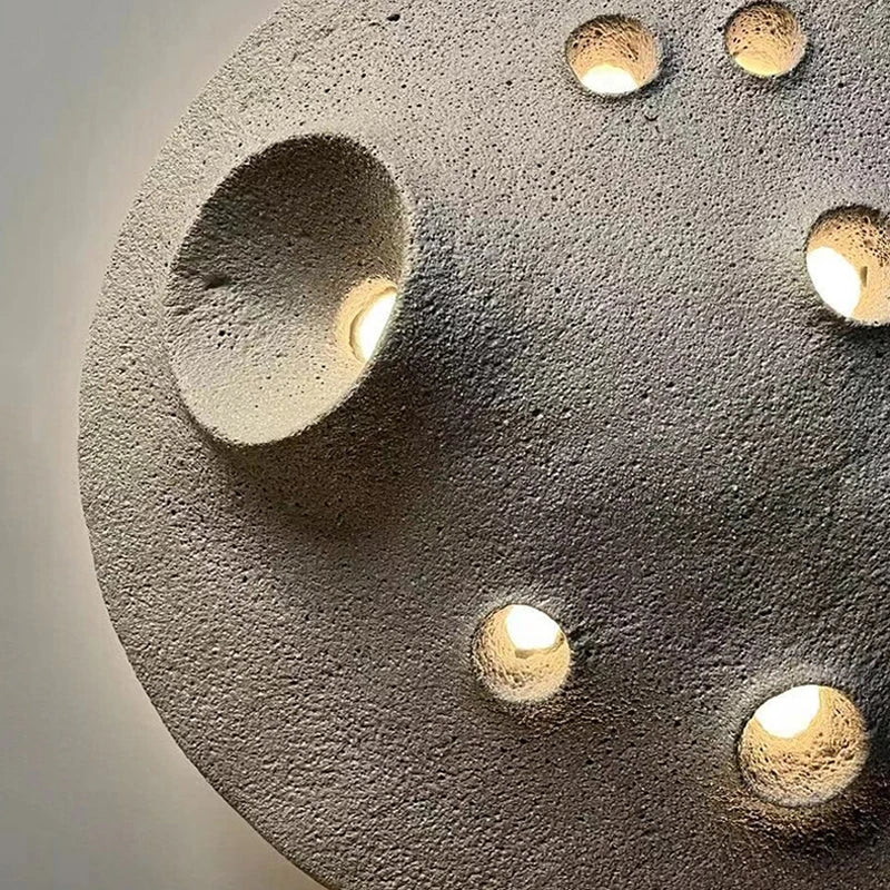 Applique murale LED imperméable moderne Wabi Sabi - vue 8 sur 7