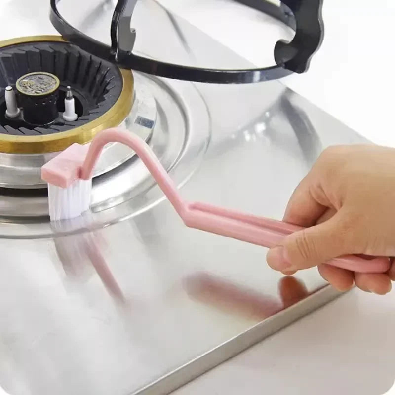 brosse de toilette incurvée outil de nettoyage pratique portable - vue 4 sur 9