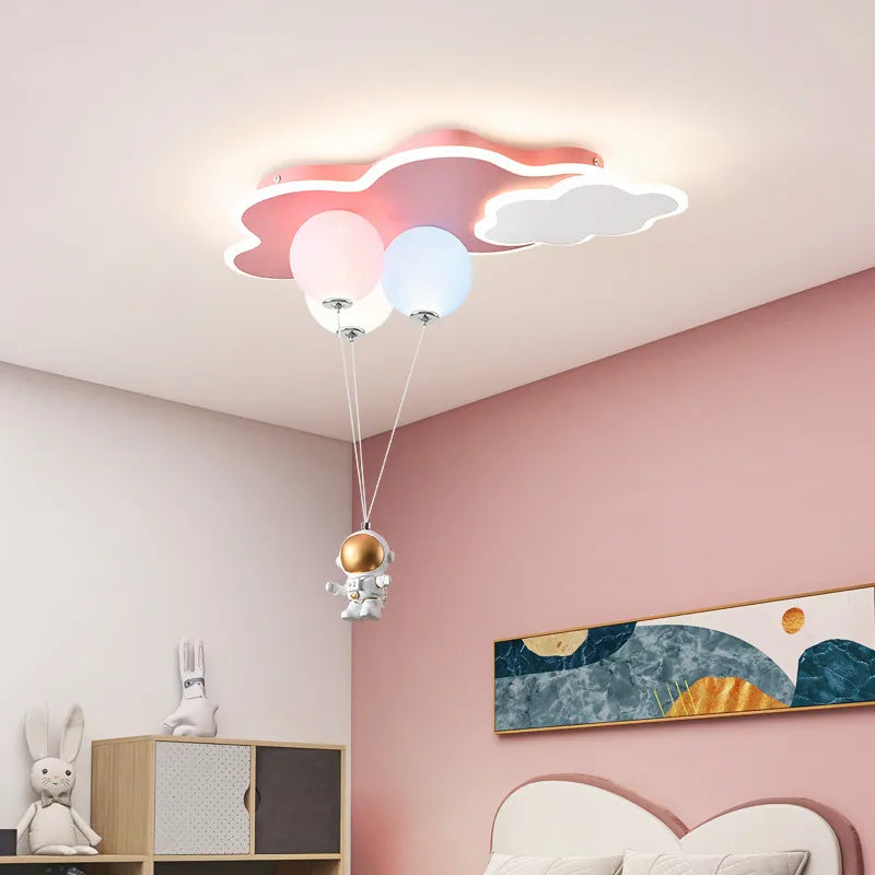 plafonnier nuage pour décoration enfant et espace intérieur - vue 6 sur 12