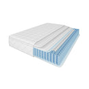 Spring core mattress, 7 zones cold foam mattress, pocket Spring Bay, 160x200cm, 100% Oeko-Tex tested microfas
