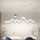 Luxury Minimalist Living Room LED Ceiling Light Starry Sky Projection Metal Cloud Ceiling Lamp For Bedroom Dining Table Home