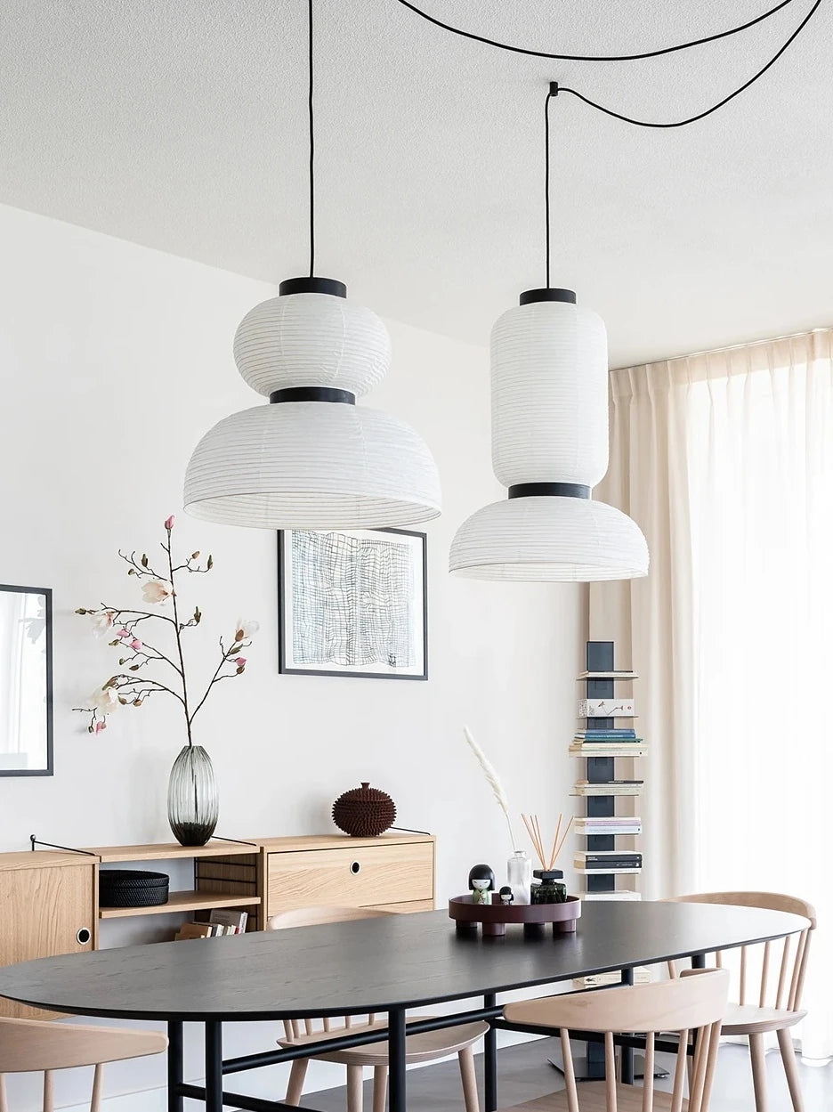 Suspension Nordique Lustre E27 Lustre Pour Salon Décor À La Maison Moderne Tissu De Soie Éclairage Tendu Suspension - vue 2 sur 12
