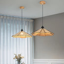 suspension wabi-sabi en bois avec luminaires led bricolage