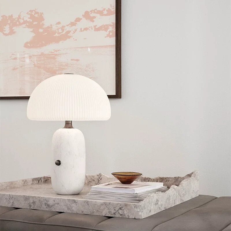 Lampe de table en marbre Simple et luxueuse - vue 5 sur 7