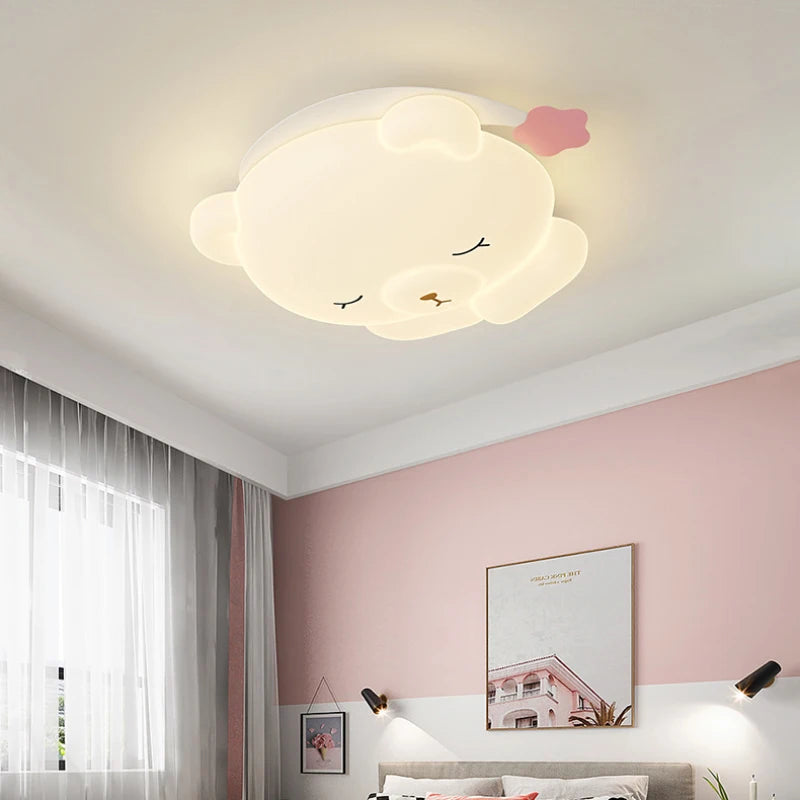 plafonnier adorable bonnet de nuit pour chambre d'enfant décorative - vue 5 sur 13