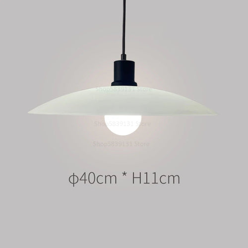 Nordic minimalist LED pendant light Danish designer flying saucer