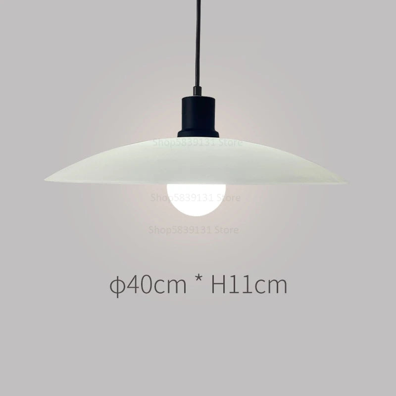 Nordic minimalist LED pendant light Danish designer flying saucer