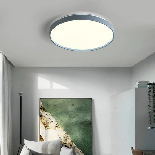 Modern minimalist ceiling light for elegant interior decor - vue 3 sur 18
