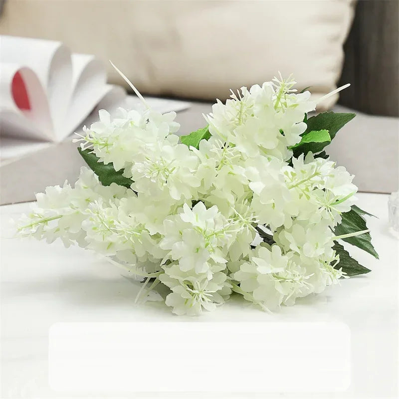 bouquet de jacinthes artificielles pour décoration florale élégante - vue 2 sur 13