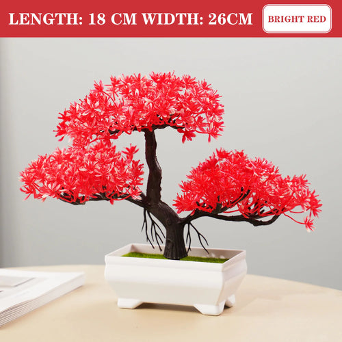 plantes artificielles bonsaï petit arbre décoration intérieure et extérieure - vue 31 sur 32