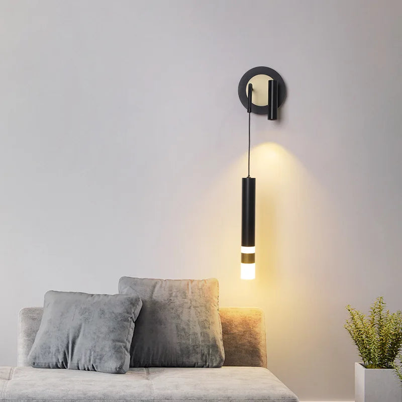 lampe de chevet design nordique moderne avec éclairage led - vue 5 sur 14