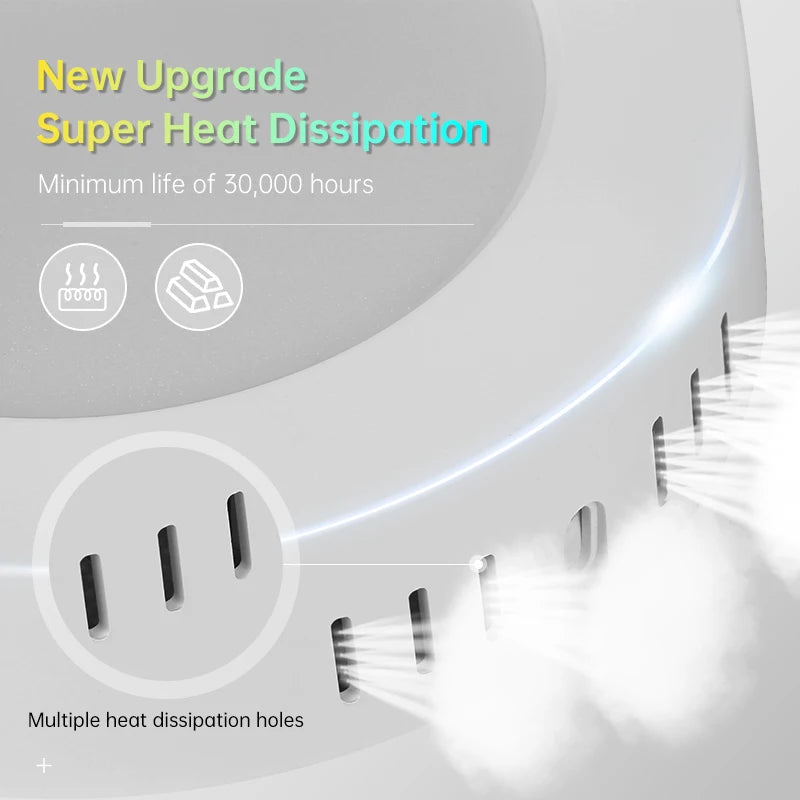 plafonnier à panneau led ultra fin pour intérieur - vue 5 sur 12