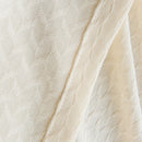 Voilage tulle japonais élégant semi occultant salon chambre