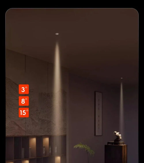 Ultra-slim recessed LED spotlight for ambient lighting - vue 7 sur 9