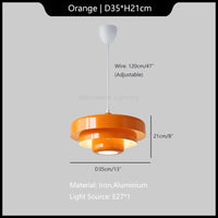 Minimalist pendant chandelier for dining table decor