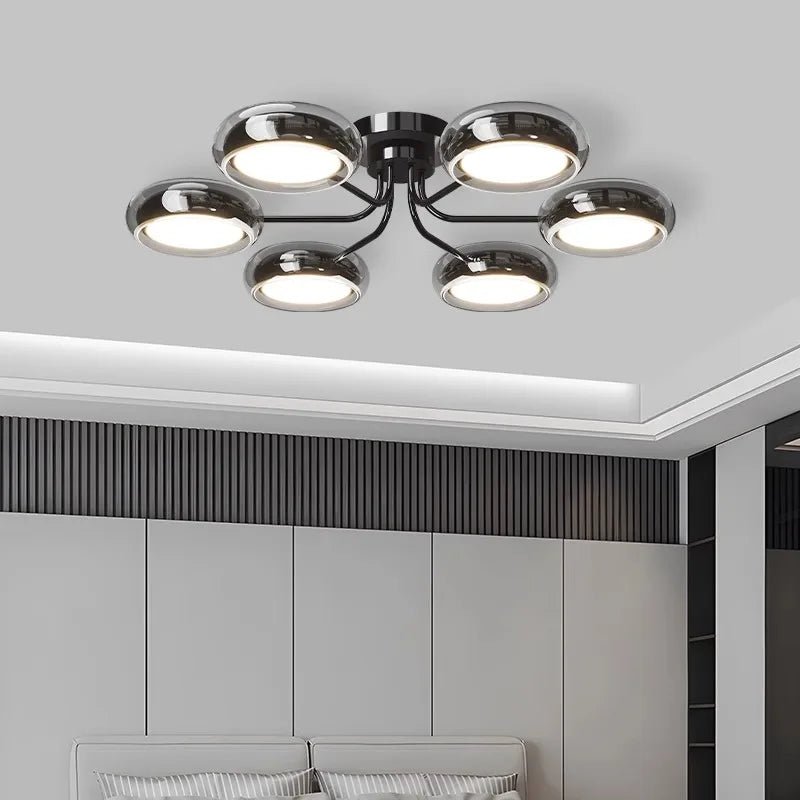 plafonnier moderne design rectangulaire à led pour intérieur - vue 5 sur 9