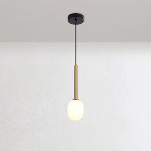 modern egg-shaped bedside lamp for creative interior
