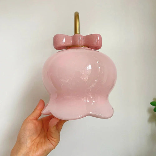 applique murale led simple avec nœud pour décoration murale créative