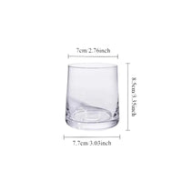Verres design géométrique 250 ml pour cocktails eau