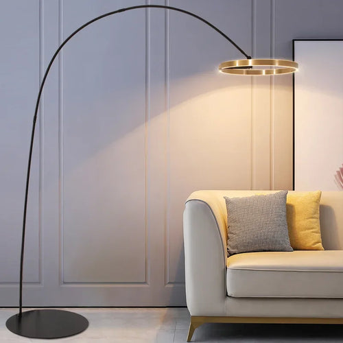 Lampadaire LED style italien décor intérieur - vue 2 sur 18