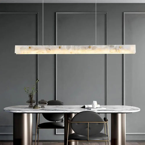 Lustre minimaliste pour salle à manger