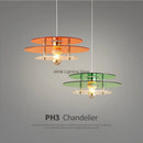 lustre led danois bauhaus ph médiéval ufo acrylique