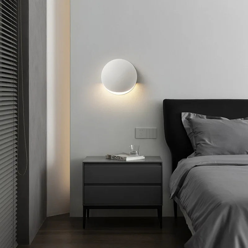applique murale moderne en fer acrylique 3000k lampe d'ambiance