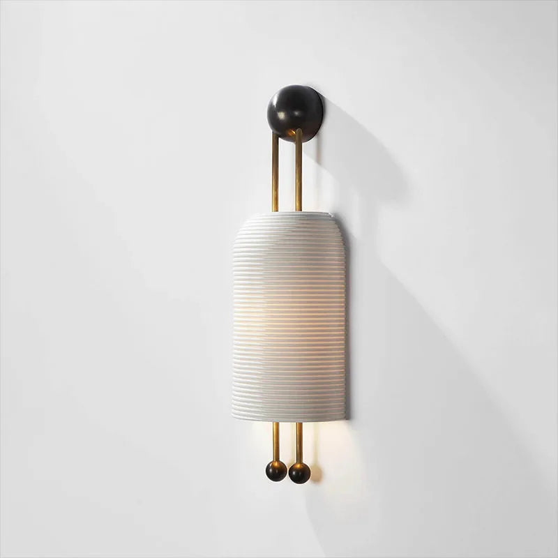 lustre en verre wabi sabi pour décoration moderne de la maison - vue 7 sur 10