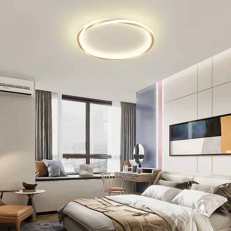 plafonnier led moderne pour décoration intérieure élégante - vue 5 sur 18
