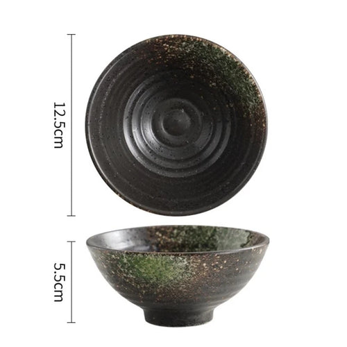 Bol céramique forme corne japonais 45 pouces créatif