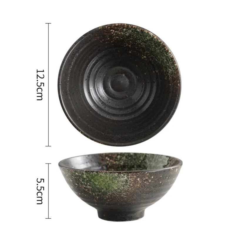 Bol céramique forme corne japonais 45 pouces créatif