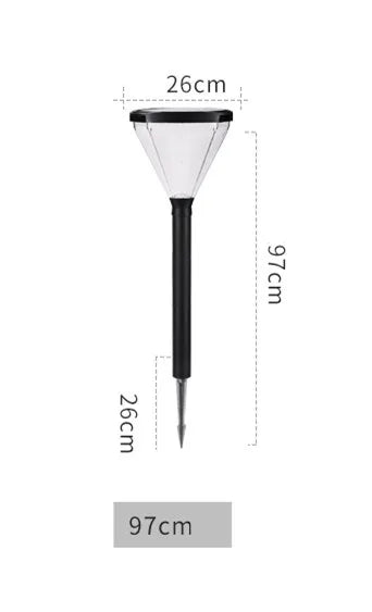lampe solaire led pour éclairage extérieur jardin et route
