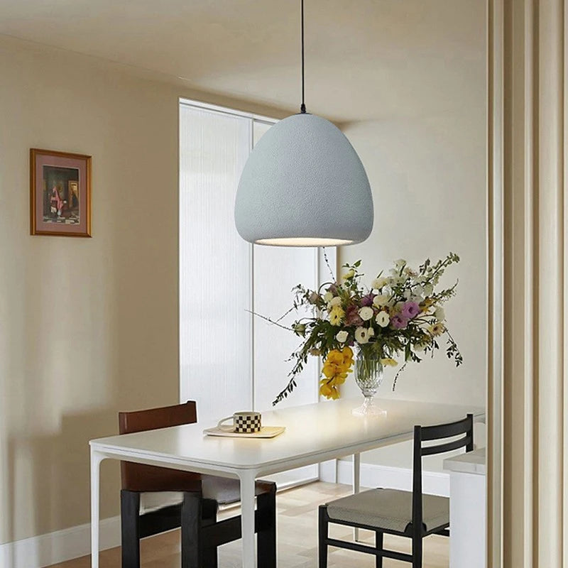 suspension nordique en résine pour décoration moderne et design - vue 5 sur 10
