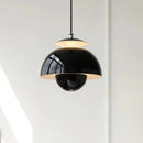 Minimalist nordic semicircular multicolour decorative pendant light