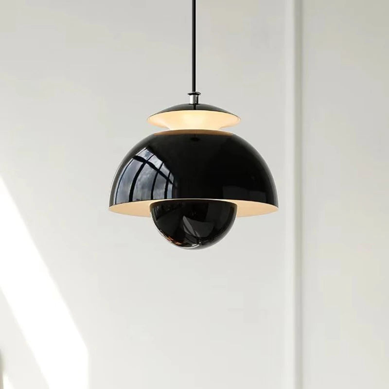 suspension nordique semi-circulaire minimaliste multicolore décorative