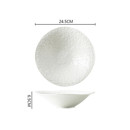 Bol céramique texture roche style restaurant polyvalent cuisine